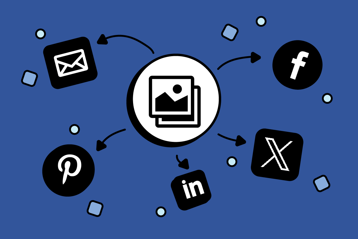 Social media platforms graphic